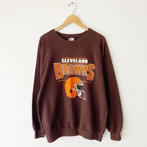 Vintage Cleveland Browns Crewneck Sweatshirt BT3